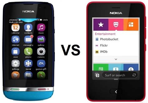 Nokia Asha 309 vs Nokia Asha 501 Karşılaştırma
